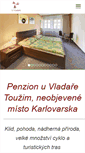 Mobile Screenshot of penziontouzim.cz